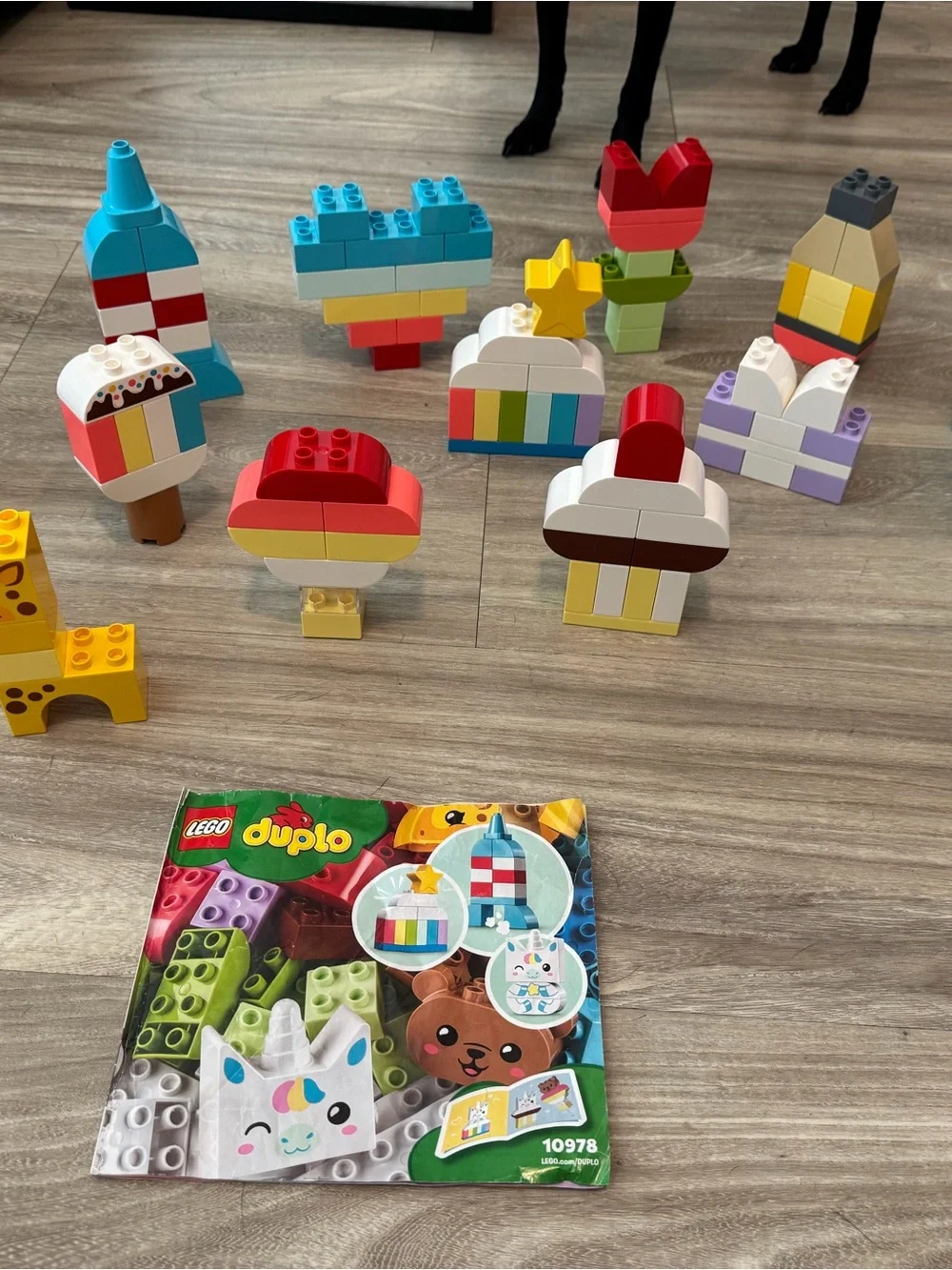 LEGO DUPLO Creative Building Lot Unicorn Bear Rocket Ice Cream Animal - Picture 2 of 8